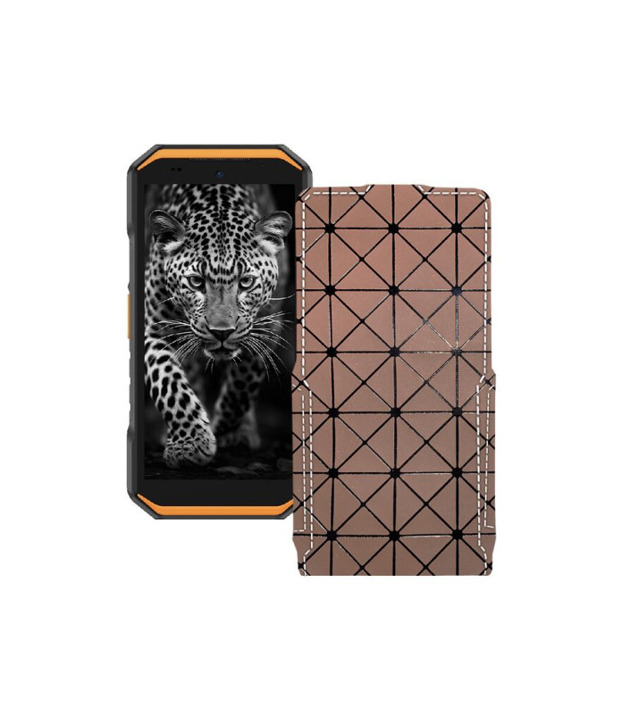 Чохол-флип з екошкіри для телефону Ulefone Armor X32