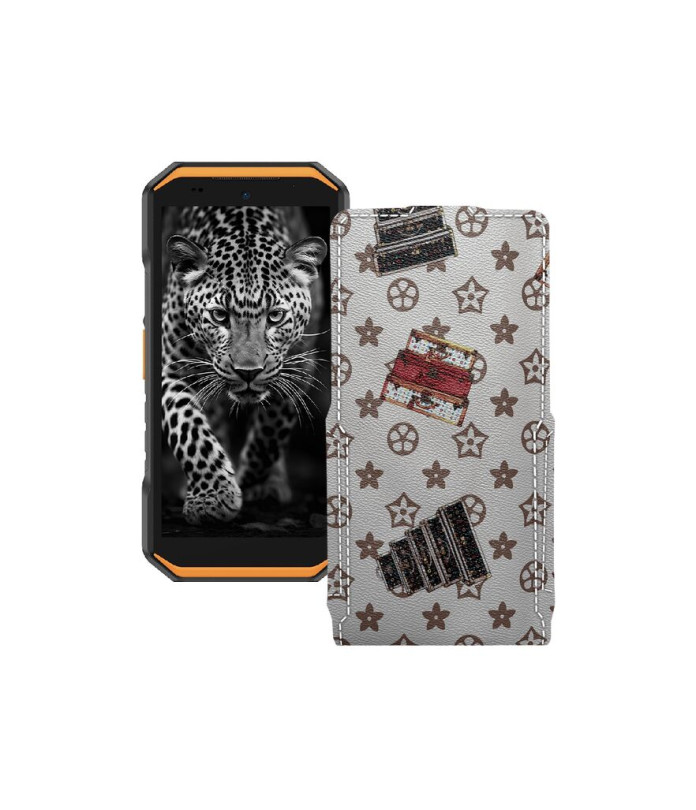 Чохол-флип з екошкіри для телефону Ulefone Armor X32