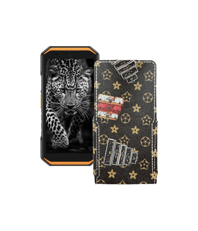 Чохол-флип з екошкіри для телефону Ulefone Armor X32