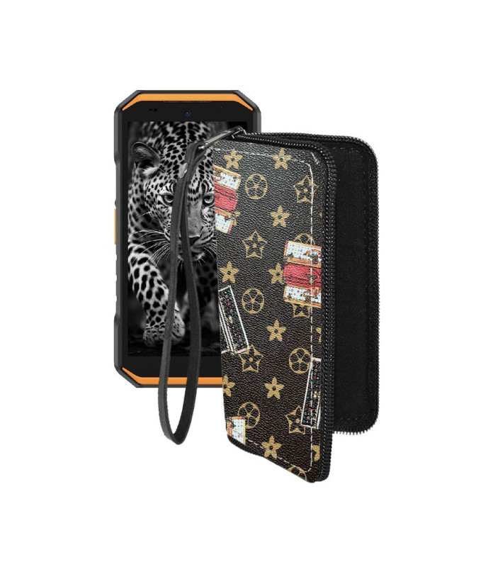 Чохол-гаманець з екошкіри для телефону Ulefone Armor X32