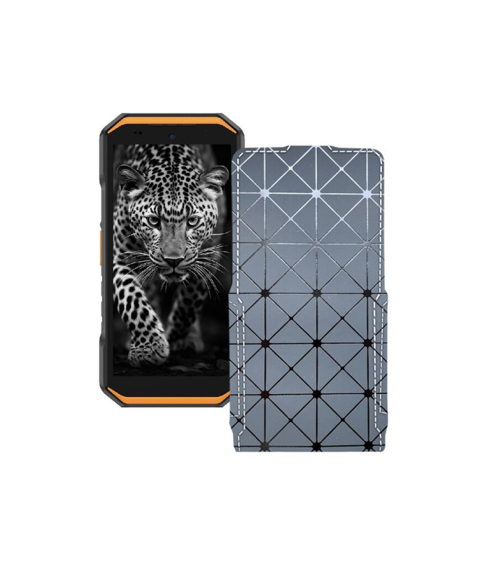 Чохол-флип з екошкіри для телефону Ulefone Armor X32