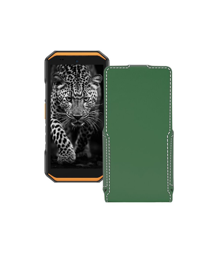 Чохол-флип з екошкіри для телефону Ulefone Armor X32