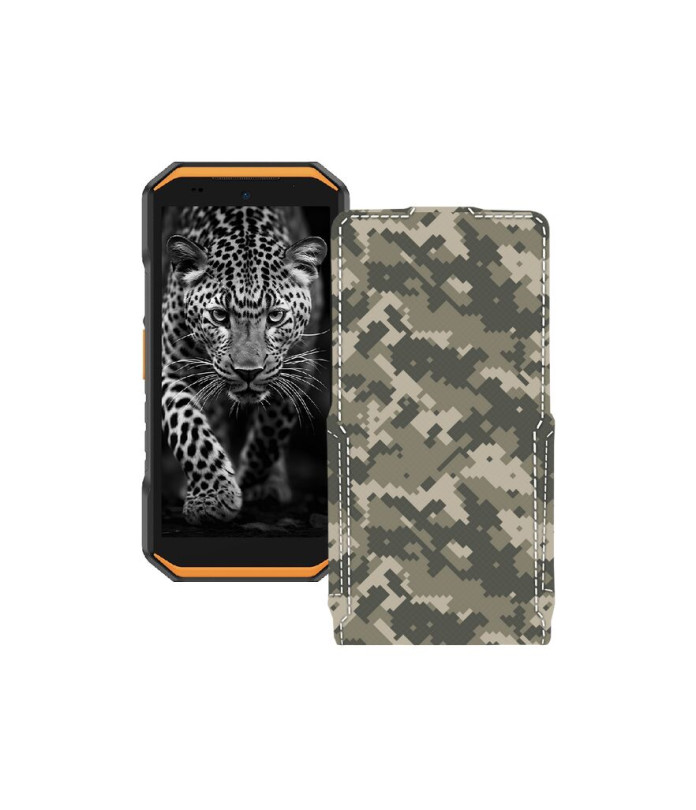 Чохол-флип з екошкіри для телефону Ulefone Armor X32