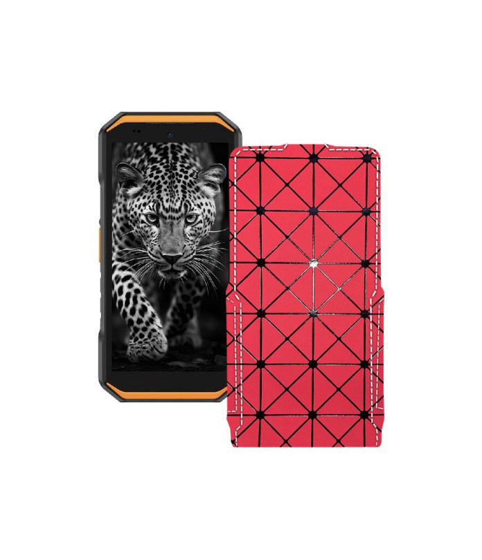 Чохол-флип з екошкіри для телефону Ulefone Armor X32