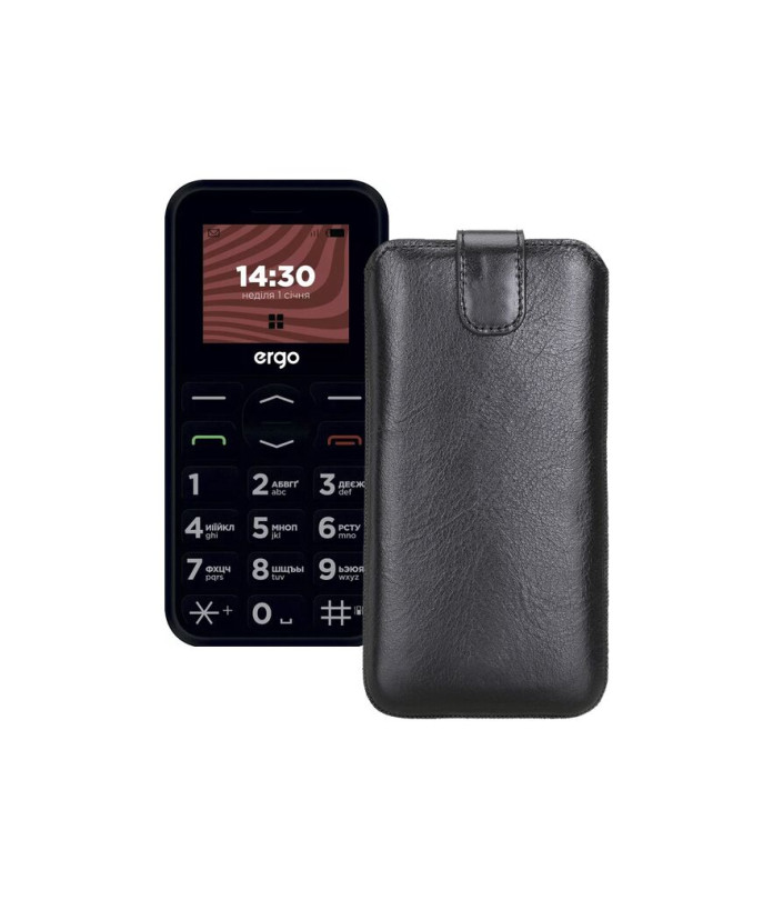 Витяжка з екошкіри для телефону Ergo R181