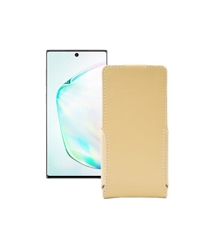 Чохол-флип з екошкіри для телефону Samsung Galaxy Note 10 (N970)