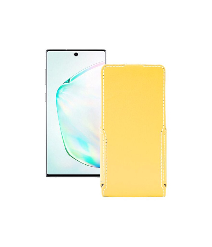 Чохол-флип з екошкіри для телефону Samsung Galaxy Note 10 (N970)