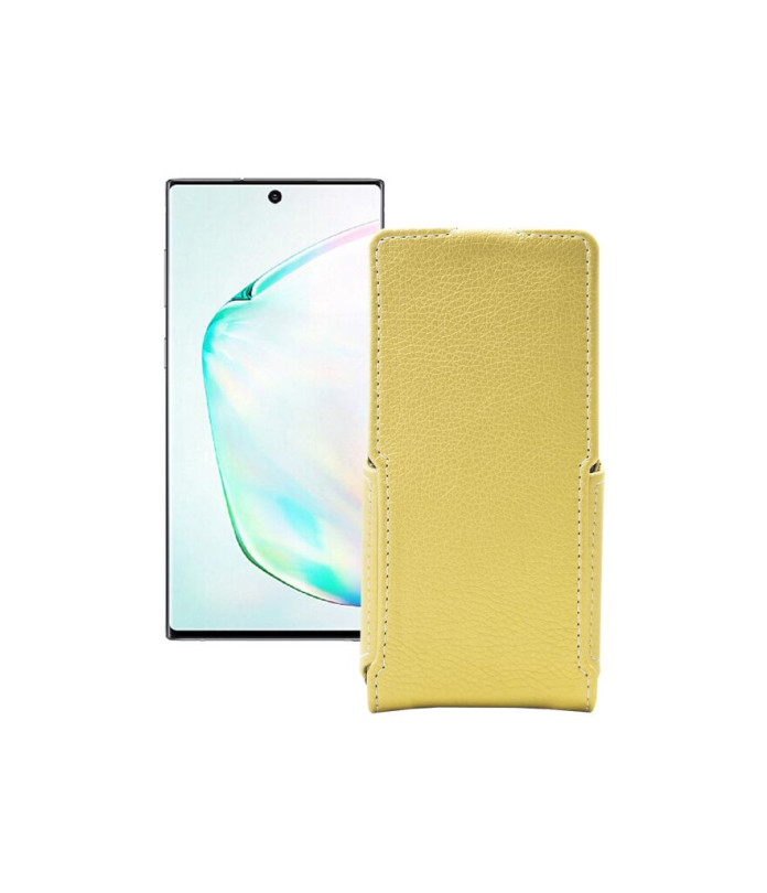 Чохол-флип з екошкіри для телефону Samsung Galaxy Note 10 (N970)