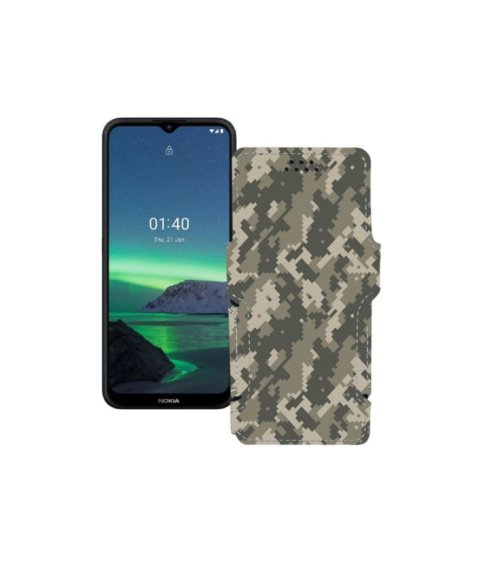 Чохол-книжка з екошкіри для телефону Nokia 1.4