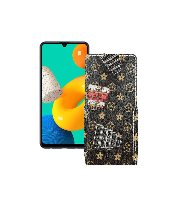 Чохол-флип з екошкіри для телефону Samsung Galaxy M32 (M325)