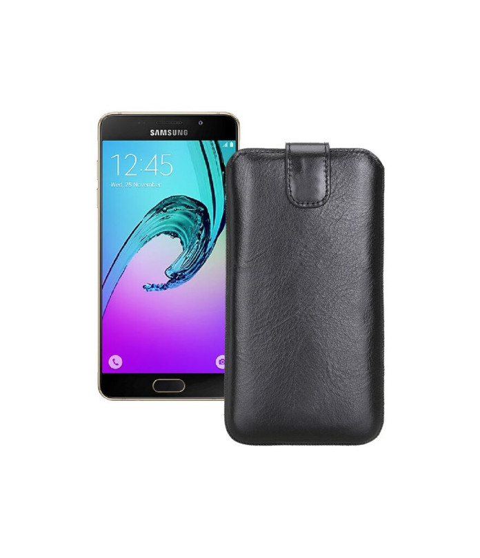 Витяжка з екошкіри для телефону Samsung Galaxy A5 2016 (A510)