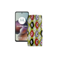 Чохол-флип з екошкіри для телефону Motorola Moto G56