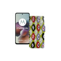 Чохол-книжка з екошкіри для телефону Motorola Moto G56