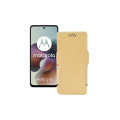 Чохол-книжка з екошкіри для телефону Motorola Moto G56