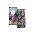 Чохол-флип з екошкіри для телефону Motorola Moto G56