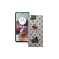 Чохол-флип з екошкіри для телефону Motorola Moto G56