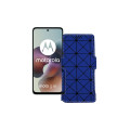 Чохол-книжка з екошкіри для телефону Motorola Moto G56