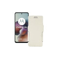 Чохол-книжка з екошкіри для телефону Motorola Moto G56