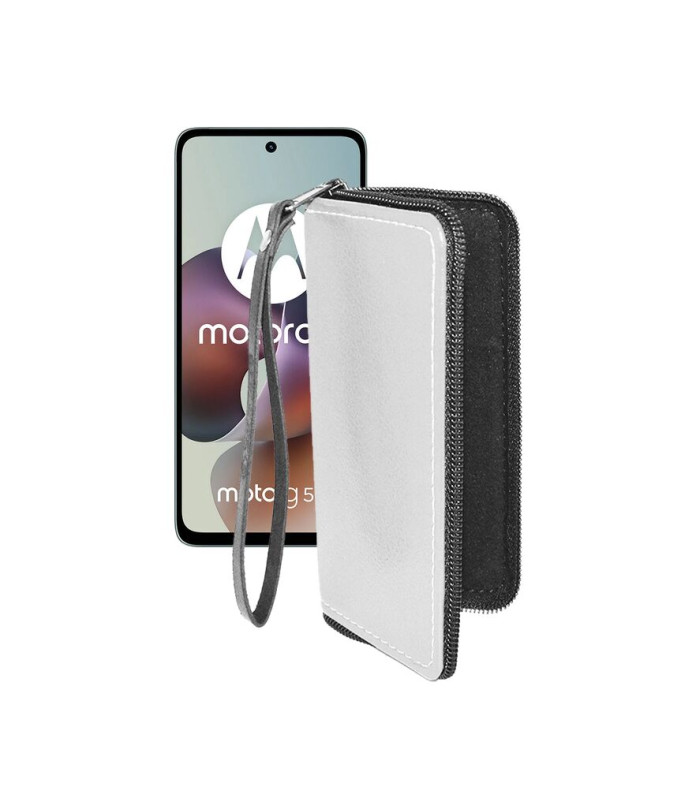 Чохол-гаманець з екошкіри для телефону Motorola Moto G56