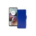 Чохол-книжка з екошкіри для телефону Motorola Moto G56