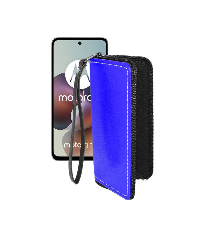 Чохол-гаманець з екошкіри для телефону Motorola Moto G56