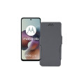 Чохол-книжка з екошкіри для телефону Motorola Moto G56