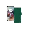 Чохол-книжка з екошкіри для телефону Motorola Moto G56