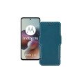 Чохол-книжка з екошкіри для телефону Motorola Moto G56