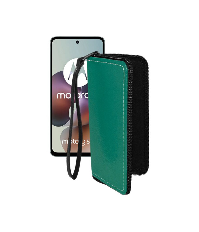 Чохол-гаманець з екошкіри для телефону Motorola Moto G56