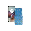 Чохол-флип з екошкіри для телефону Motorola Moto G56