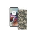 Чохол-флип з екошкіри для телефону Motorola Moto G56