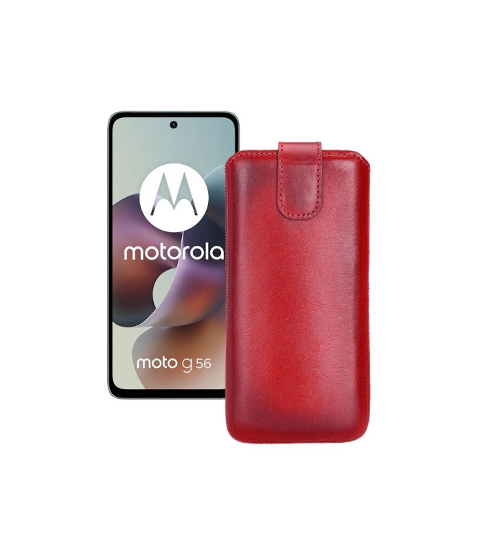 Витяжка зі шкіри для телефону Motorola Moto G56