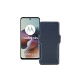 Чохол-книжка з екошкіри для телефону Motorola Moto G56