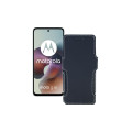 Чохол-книжка з екошкіри для телефону Motorola Moto G56