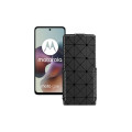 Чохол-флип з екошкіри для телефону Motorola Moto G56