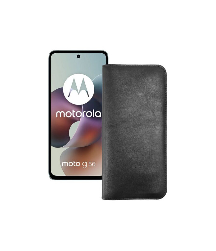Портмоне з екошкіри для телефону Motorola Moto G56