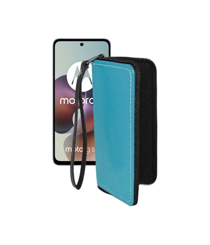 Чохол-гаманець з екошкіри для телефону Motorola Moto G56