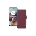 Чохол-книжка з екошкіри для телефону Motorola Moto G56