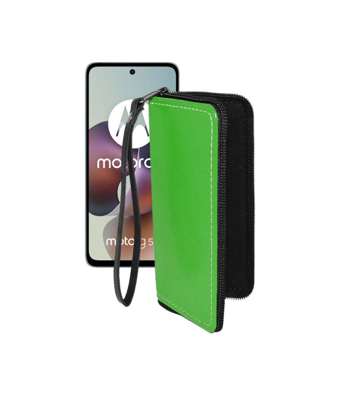 Чохол-гаманець з екошкіри для телефону Motorola Moto G56
