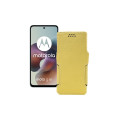 Чохол-книжка з екошкіри для телефону Motorola Moto G56
