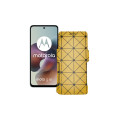 Чохол-книжка з екошкіри для телефону Motorola Moto G56