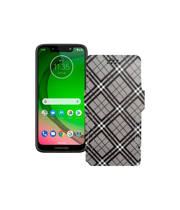 Чохол-книжка з екошкіри для телефону Motorola Moto G7 Power