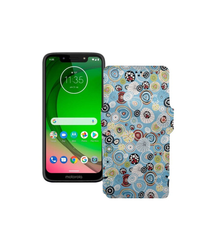 Чохол-книжка з екошкіри для телефону Motorola Moto G7 Power