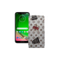 Чохол-флип з екошкіри для телефону Motorola Moto G7 Power