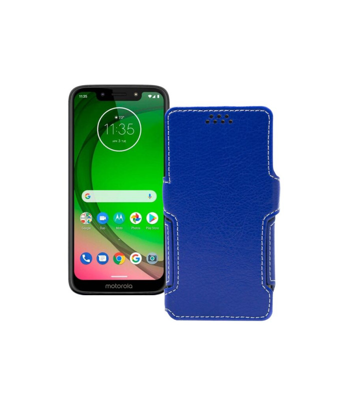 Чохол-книжка з екошкіри для телефону Motorola Moto G7 Power