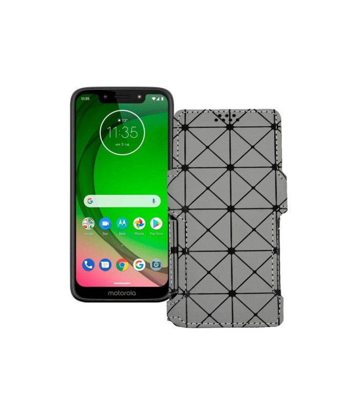 Чохол-книжка з екошкіри для телефону Motorola Moto G7 Power