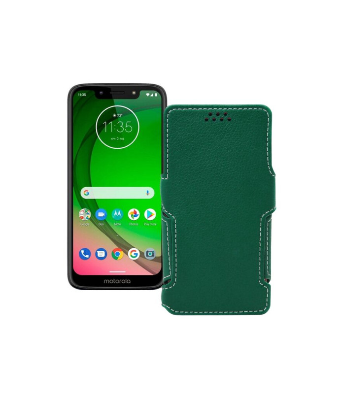 Чохол-книжка з екошкіри для телефону Motorola Moto G7 Power