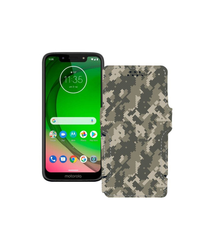 Чохол-книжка з екошкіри для телефону Motorola Moto G7 Power