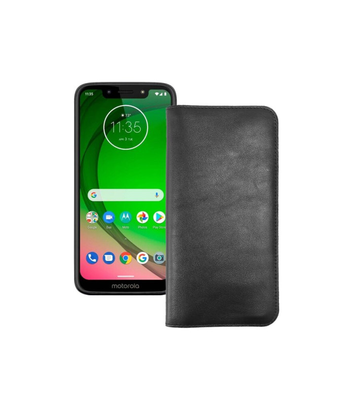 Портмоне з шкіри для телефону Motorola Moto G7 Power