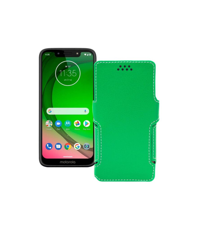 Чохол-книжка з екошкіри для телефону Motorola Moto G7 Power